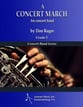 A Concert March Concert Band sheet music cover